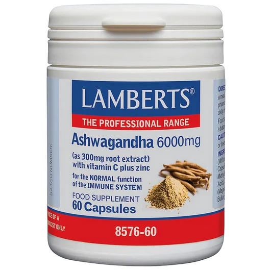 Lamberts Ashwagandha 6000mg Capsules Pack of 60