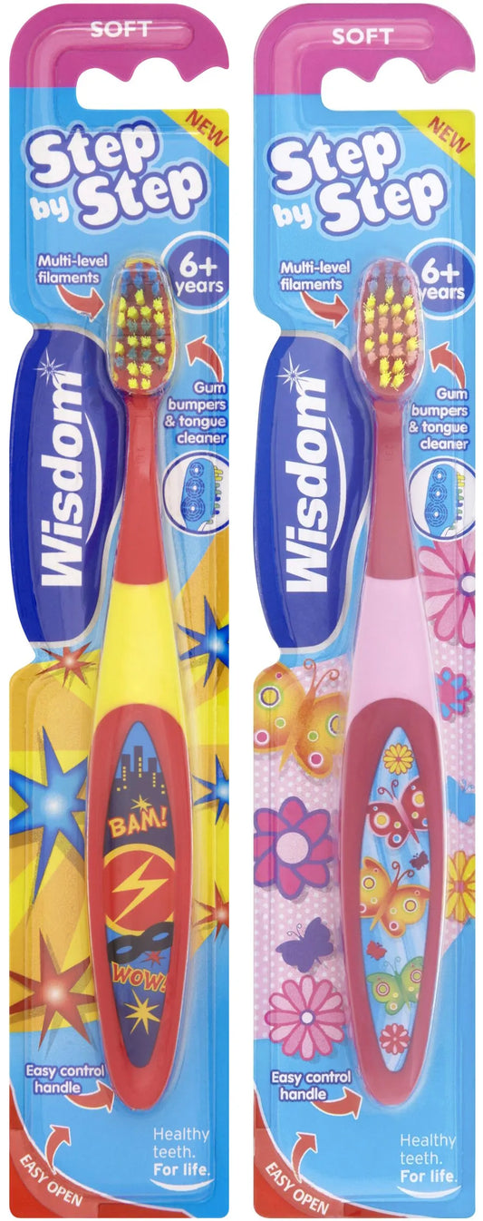 Wisdom Step by Step 6-8 years toothbrush