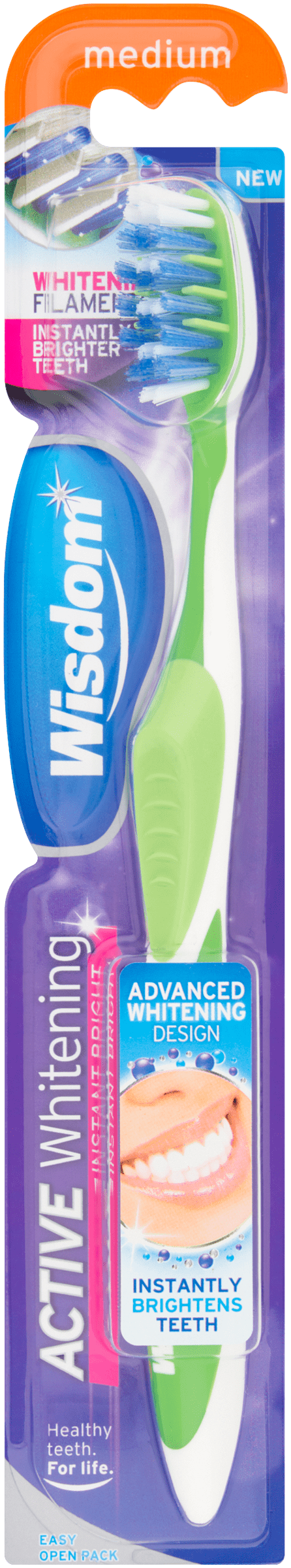 Wisdom Active White Bright Toothbrush